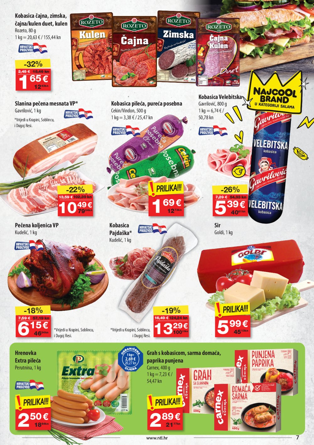 NTL katalog Akcija 22.11-28.11. 2023. Soblinec, Duga Resa, Zagreb, Krapina, Sesvete, Varaždin, Vidovec