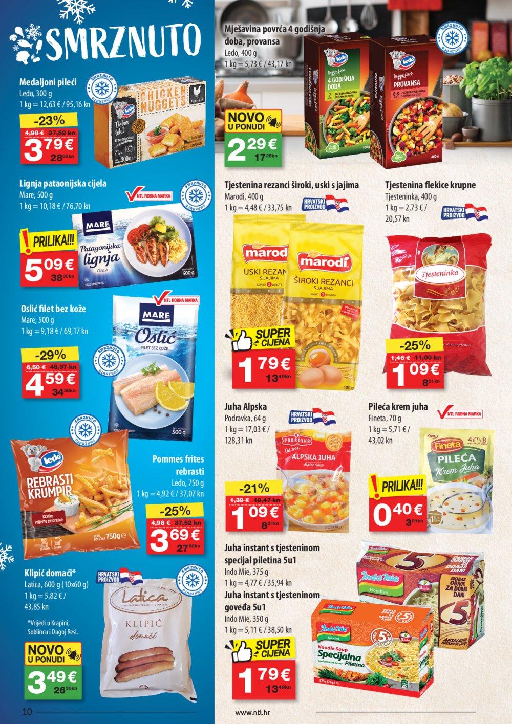 NTL katalog Akcija 22.11-28.11. 2023. Soblinec, Duga Resa, Zagreb, Krapina, Sesvete, Varaždin, Vidovec