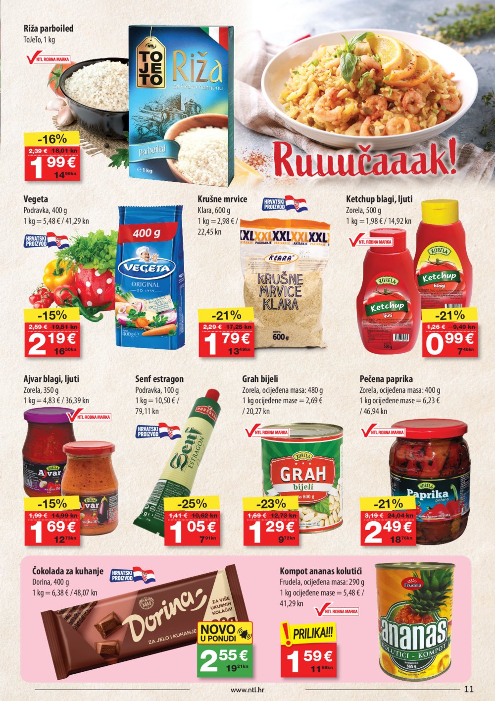 NTL katalog Akcija 22.11-28.11. 2023. Soblinec, Duga Resa, Zagreb, Krapina, Sesvete, Varaždin, Vidovec