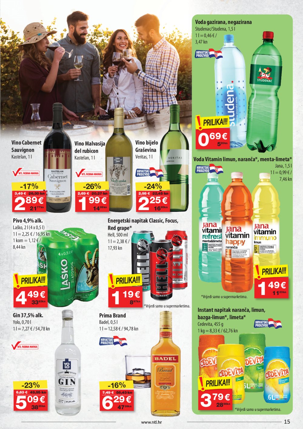 NTL katalog Akcija 22.11-28.11. 2023. Soblinec, Duga Resa, Zagreb, Krapina, Sesvete, Varaždin, Vidovec