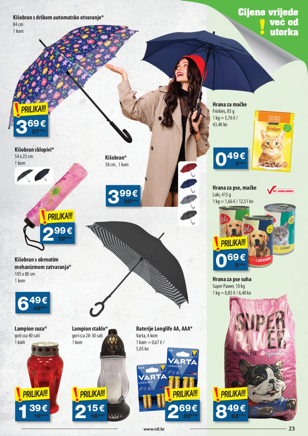 NTL katalog Akcija 29.11-05.12. 2023. Odabrane poslovnice