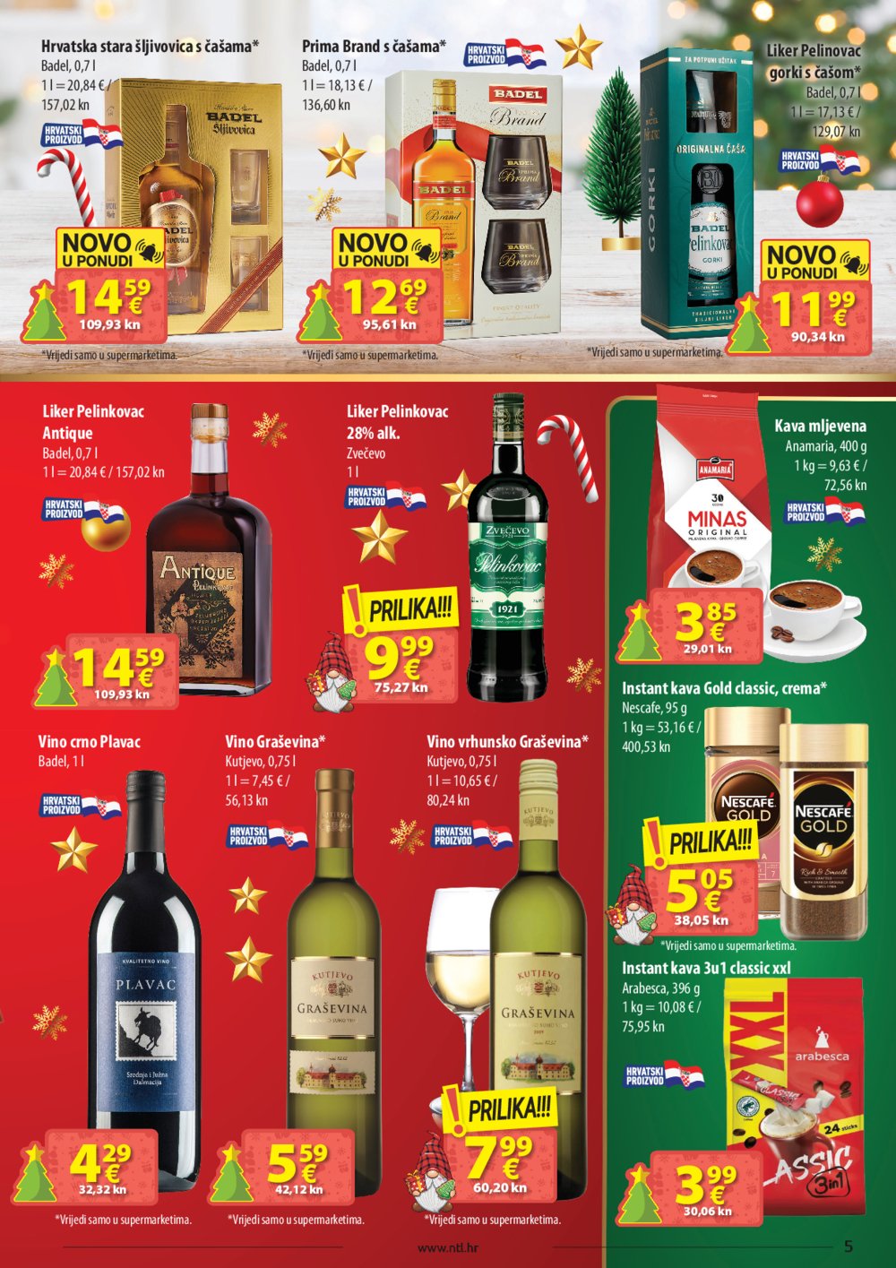 NTL katalog Akcija 29.11-05.12. 2023. Odabrane poslovnice