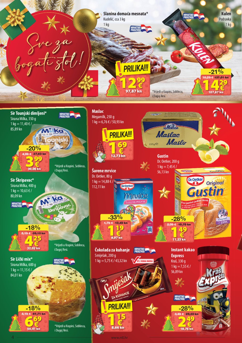 NTL katalog Akcija 29.11-05.12.2023. Soblinec, Duga Resa, Zagreb, Krapina, Sesvete, Varaždin, Vidovec