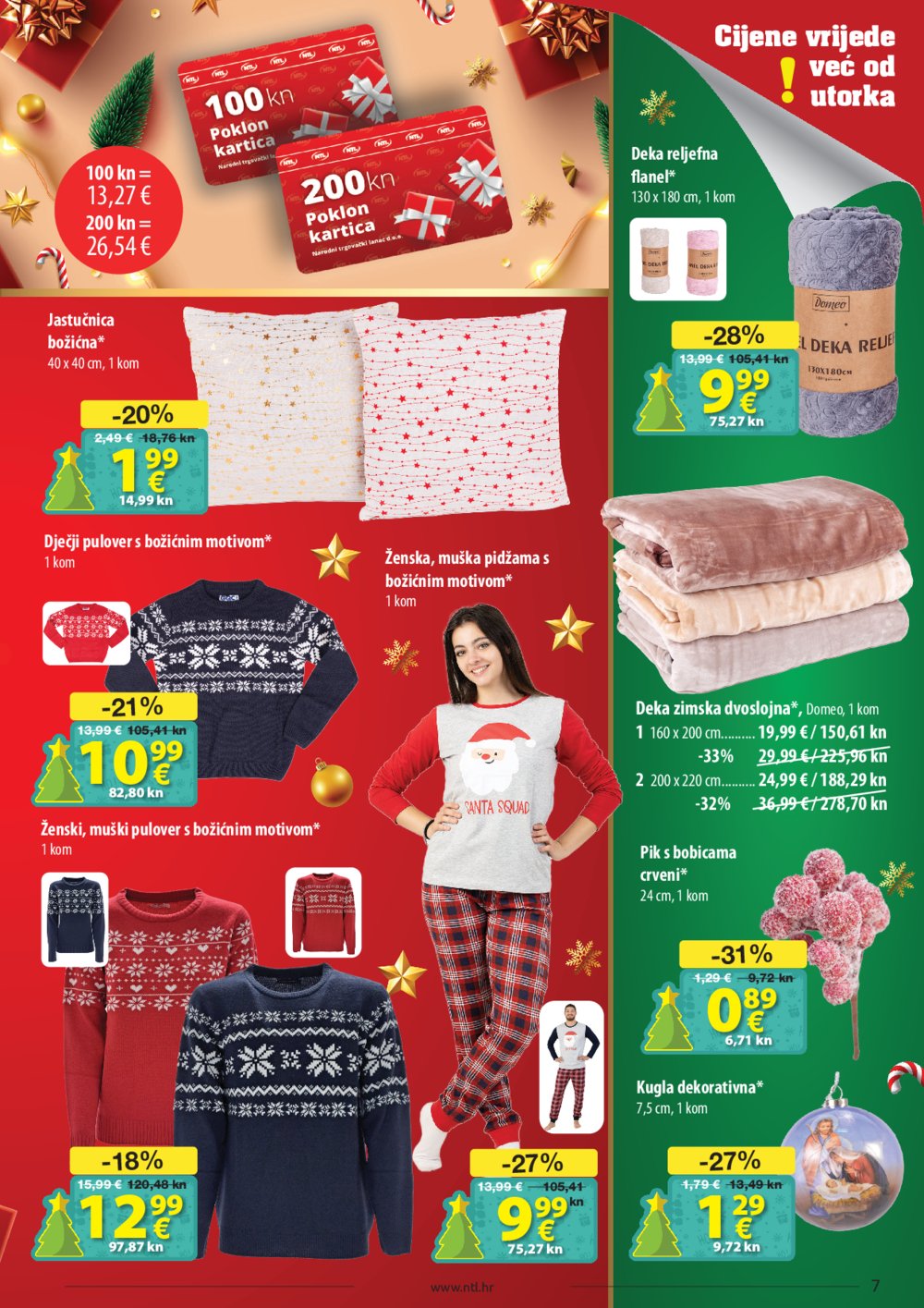 NTL katalog Akcija 29.11-05.12.2023. Soblinec, Duga Resa, Zagreb, Krapina, Sesvete, Varaždin, Vidovec