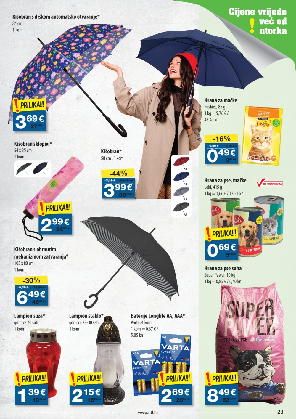 NTL katalog Akcija 29.11-05.12.2023. Soblinec, Duga Resa, Zagreb, Krapina, Sesvete, Varaždin, Vidovec
