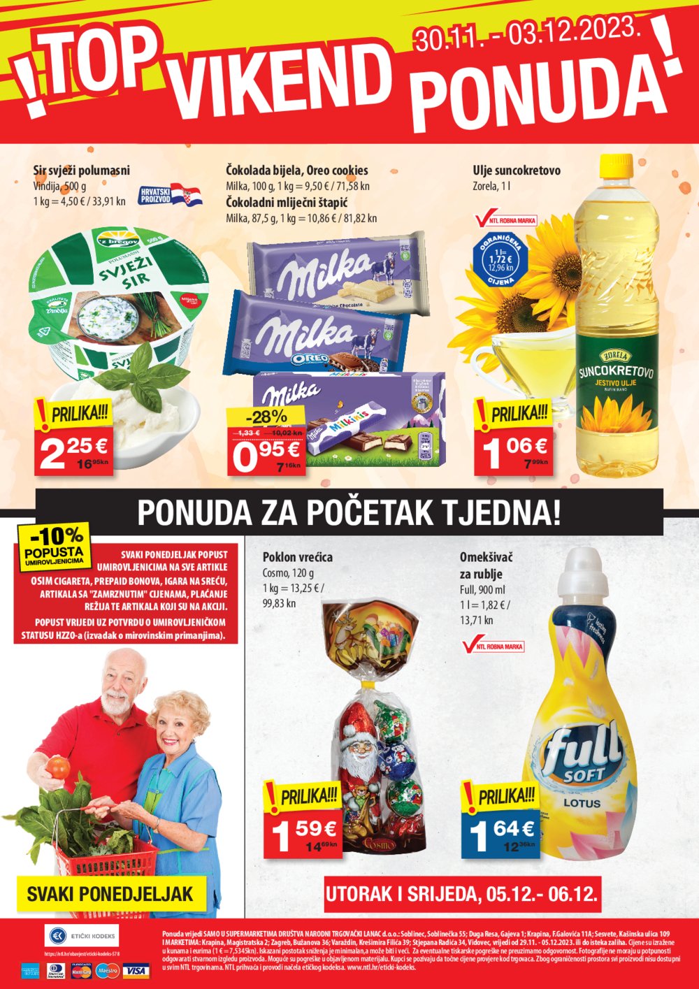 NTL katalog Akcija 29.11-05.12.2023. Soblinec, Duga Resa, Zagreb, Krapina, Sesvete, Varaždin, Vidovec