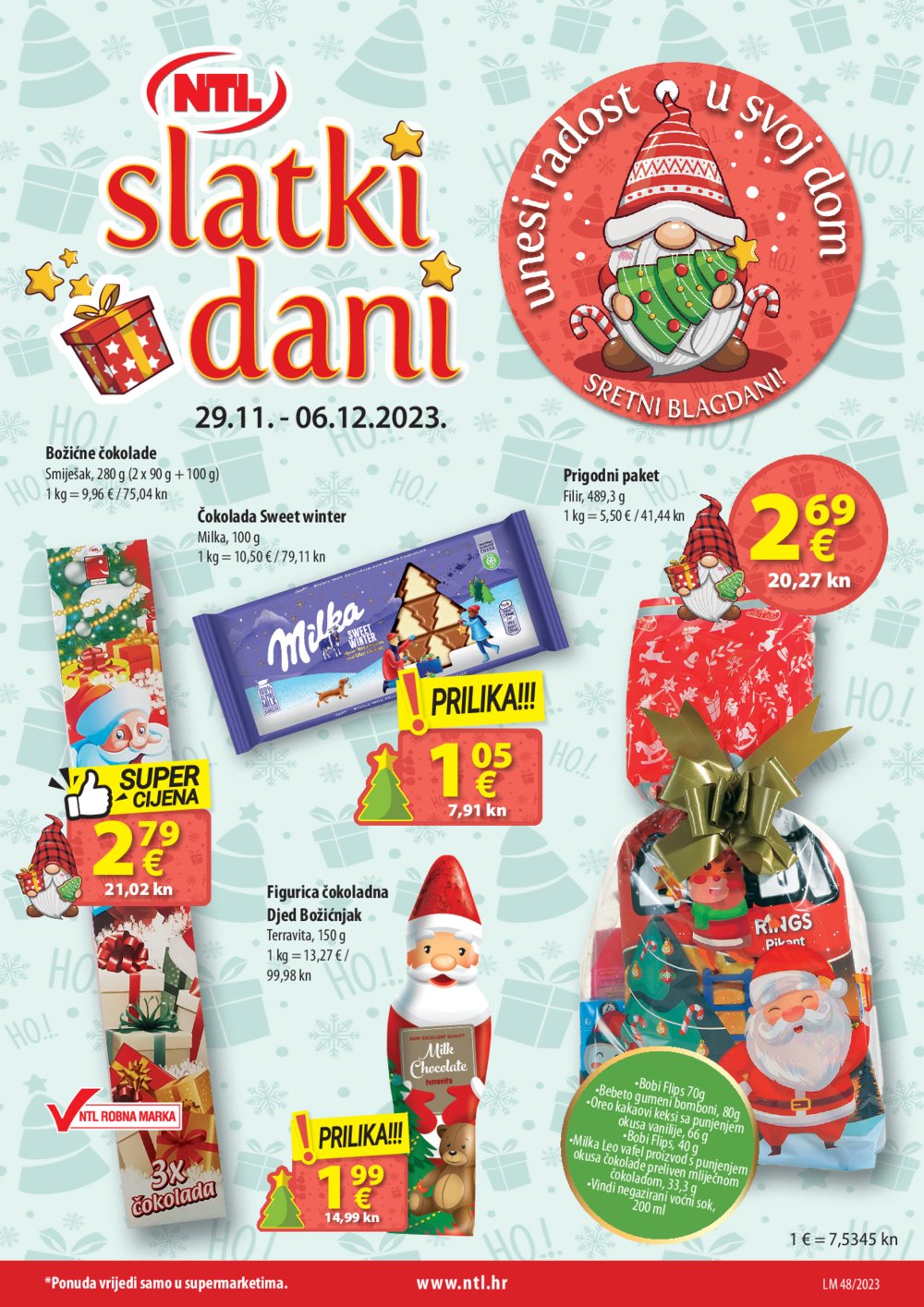 NTL katalog Slatki dani 29.11.-06.12.2023.