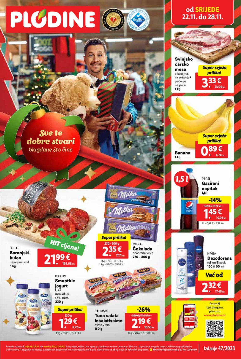 Plodine katalog Akcija 22.11.-28.11.2023.
