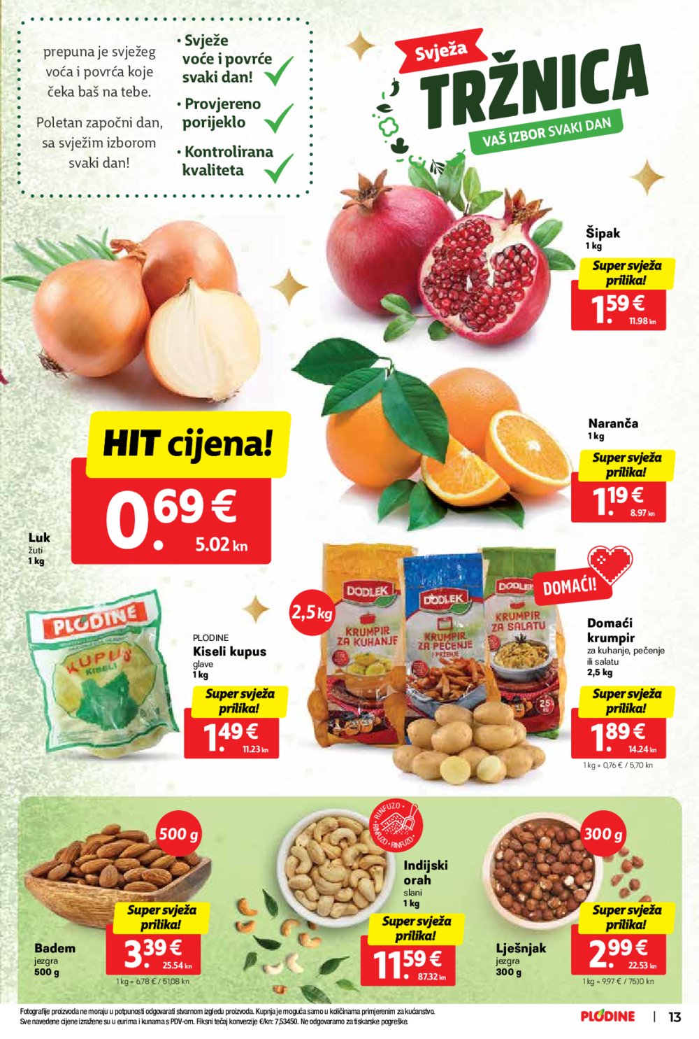 Plodine katalog Akcija 22.11.-28.11.2023.