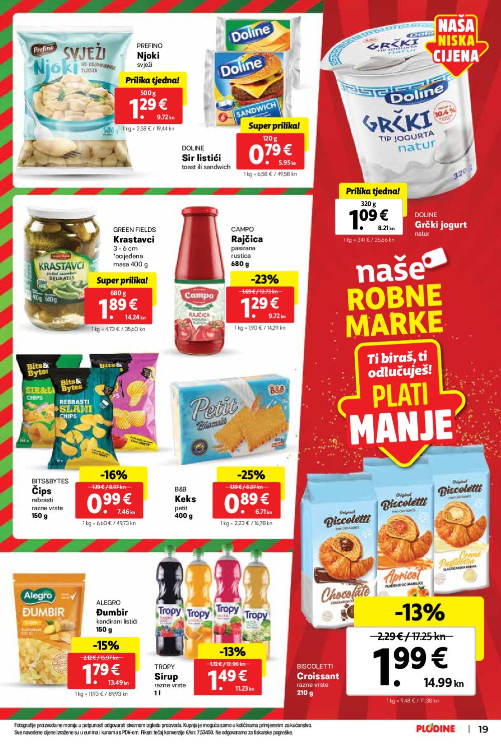 Plodine katalog Akcija 22.11.-28.11.2023.