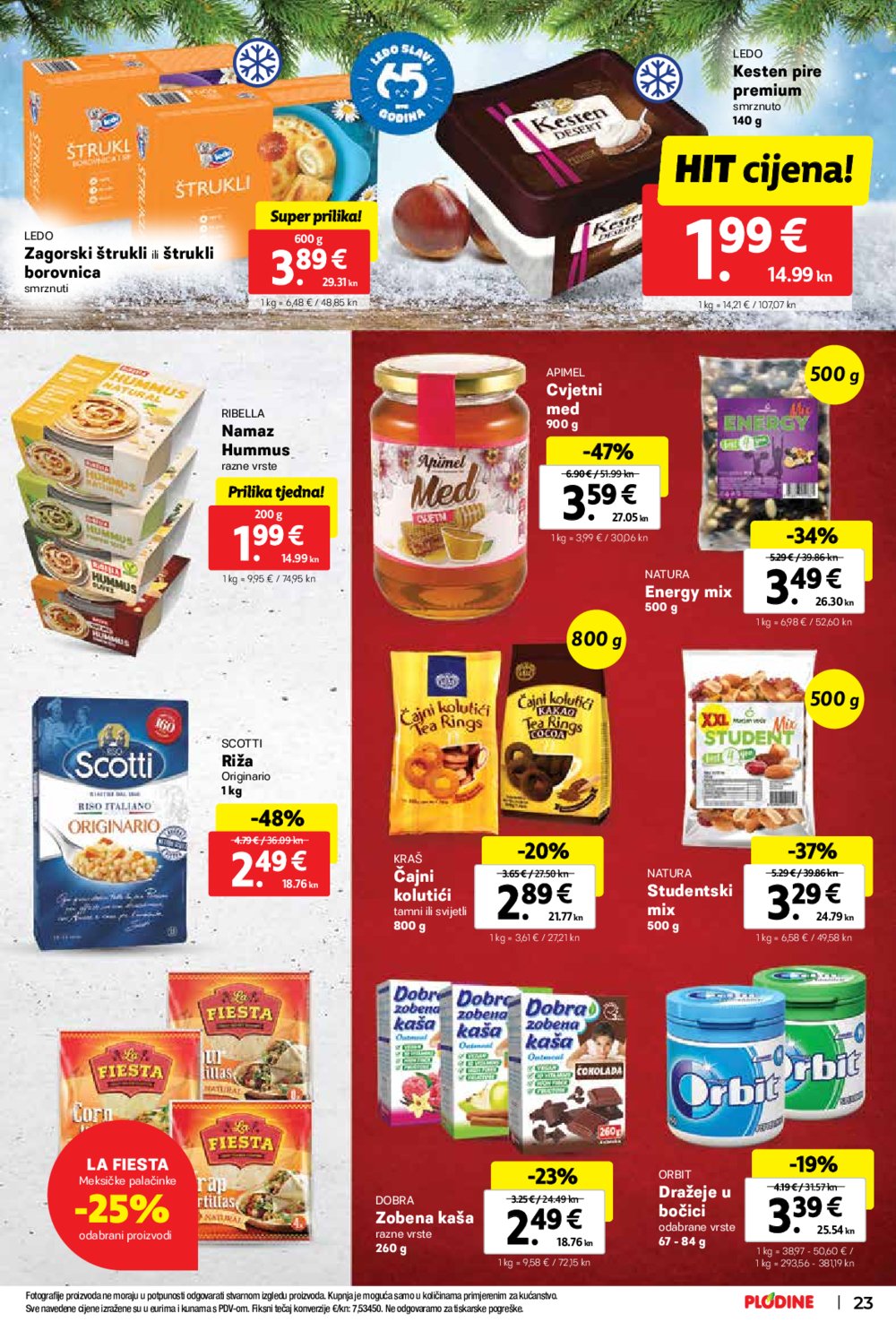 Plodine katalog Akcija 22.11.-28.11.2023.