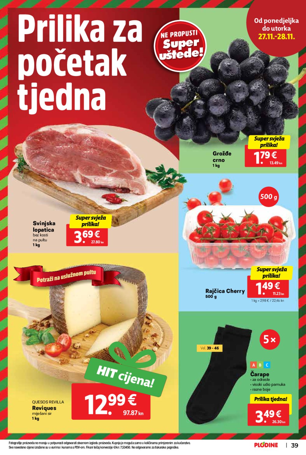 Plodine katalog Akcija 22.11.-28.11.2023.