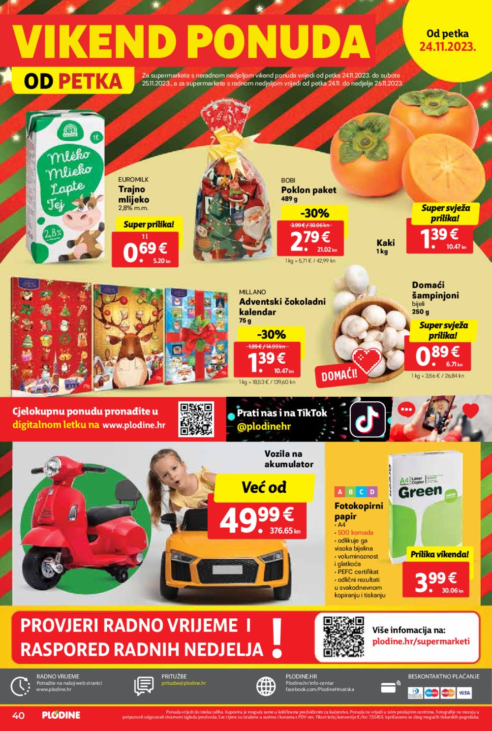 Plodine katalog Akcija 22.11.-28.11.2023.