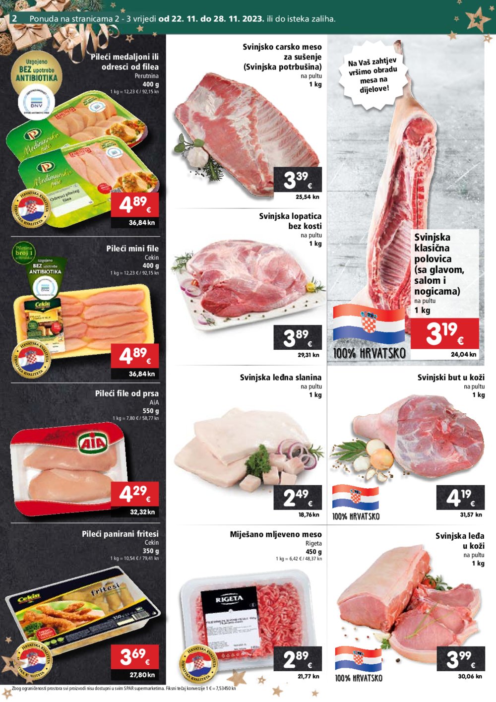 SPAR katalog Akcija 22.11.-28.11.2023.