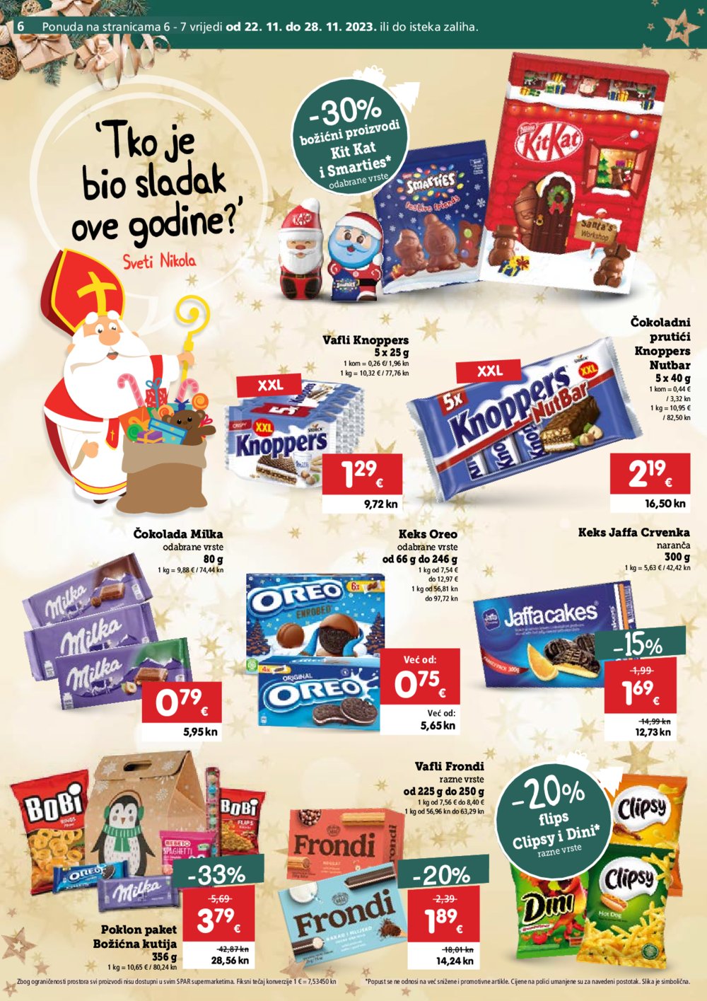 SPAR katalog Akcija 22.11.-28.11.2023.
