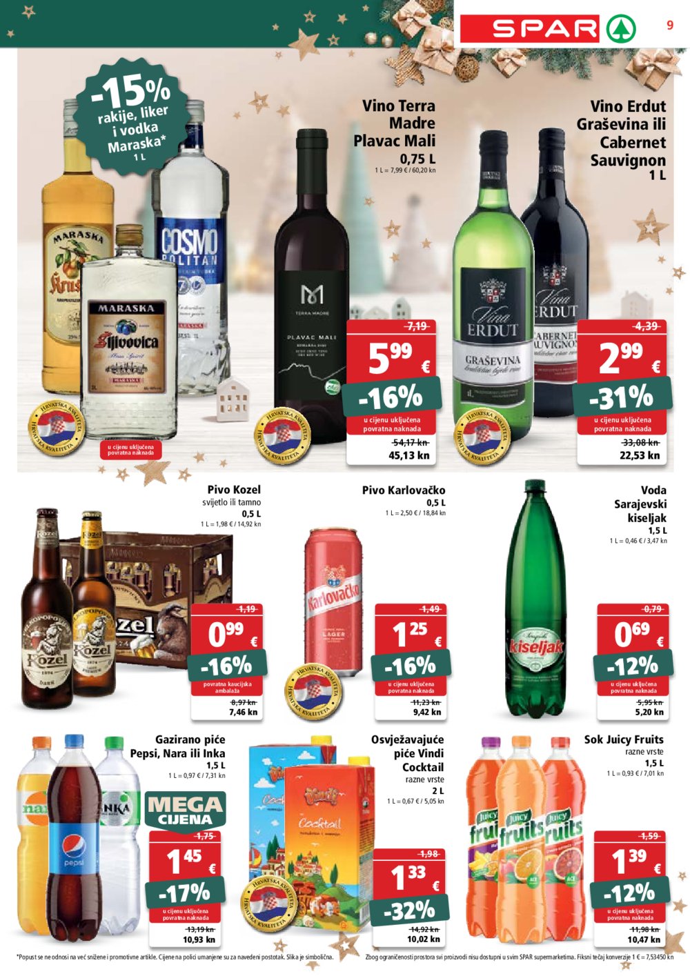 SPAR katalog Akcija 22.11.-28.11.2023.