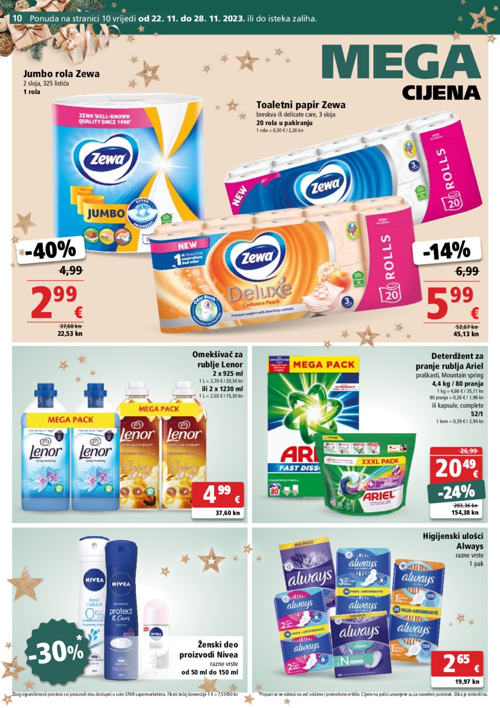 SPAR katalog Akcija 22.11.-28.11.2023.