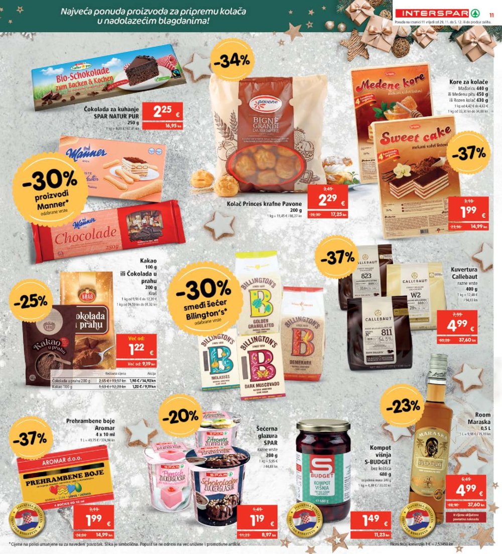 INTERSPAR katalog Akcija 29.11.-05.12.2023.