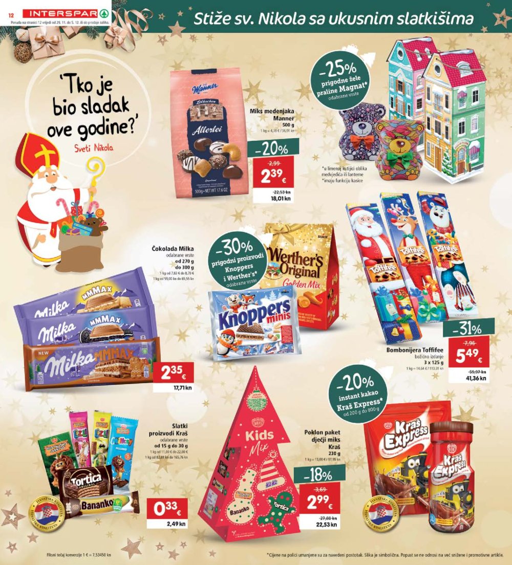 INTERSPAR katalog Akcija 29.11.-05.12.2023.
