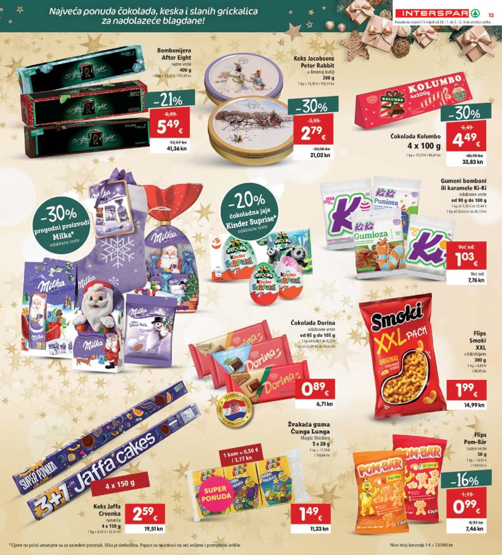 INTERSPAR katalog Akcija 29.11.-05.12.2023.