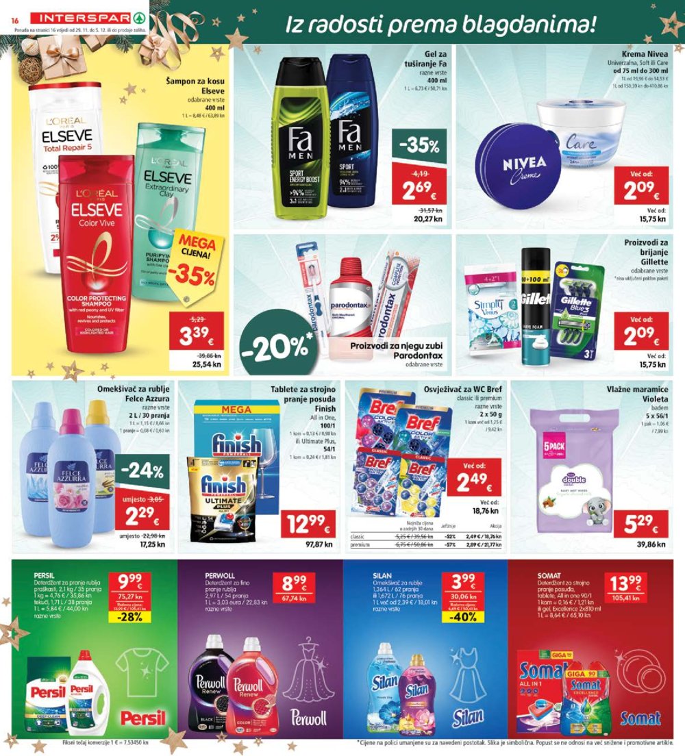 INTERSPAR katalog Akcija 29.11.-05.12.2023.