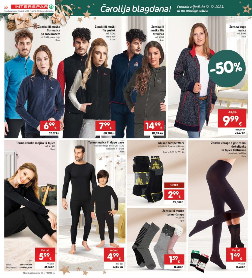 INTERSPAR katalog Akcija 29.11.-05.12.2023.