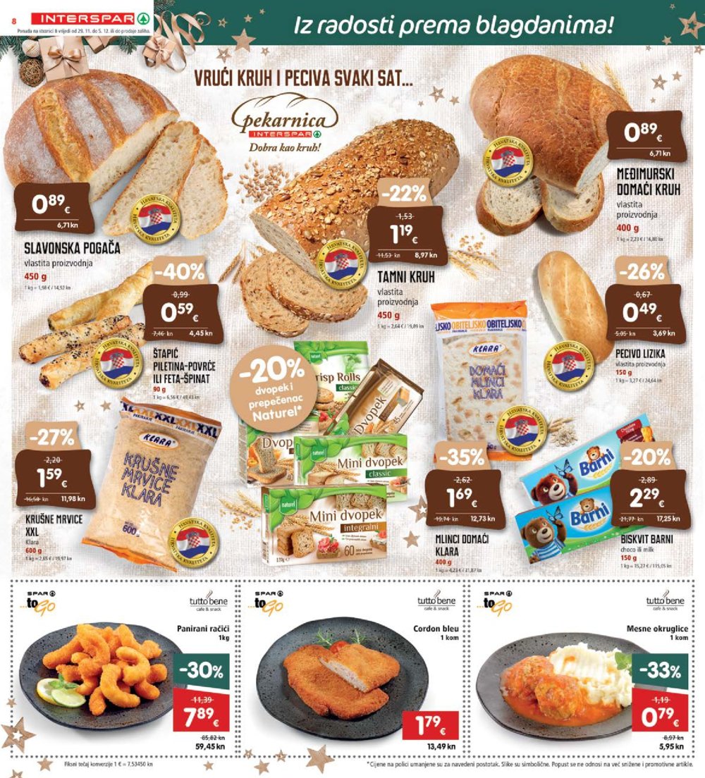INTERSPAR katalog Akcija 29.11.-05.12.2023.