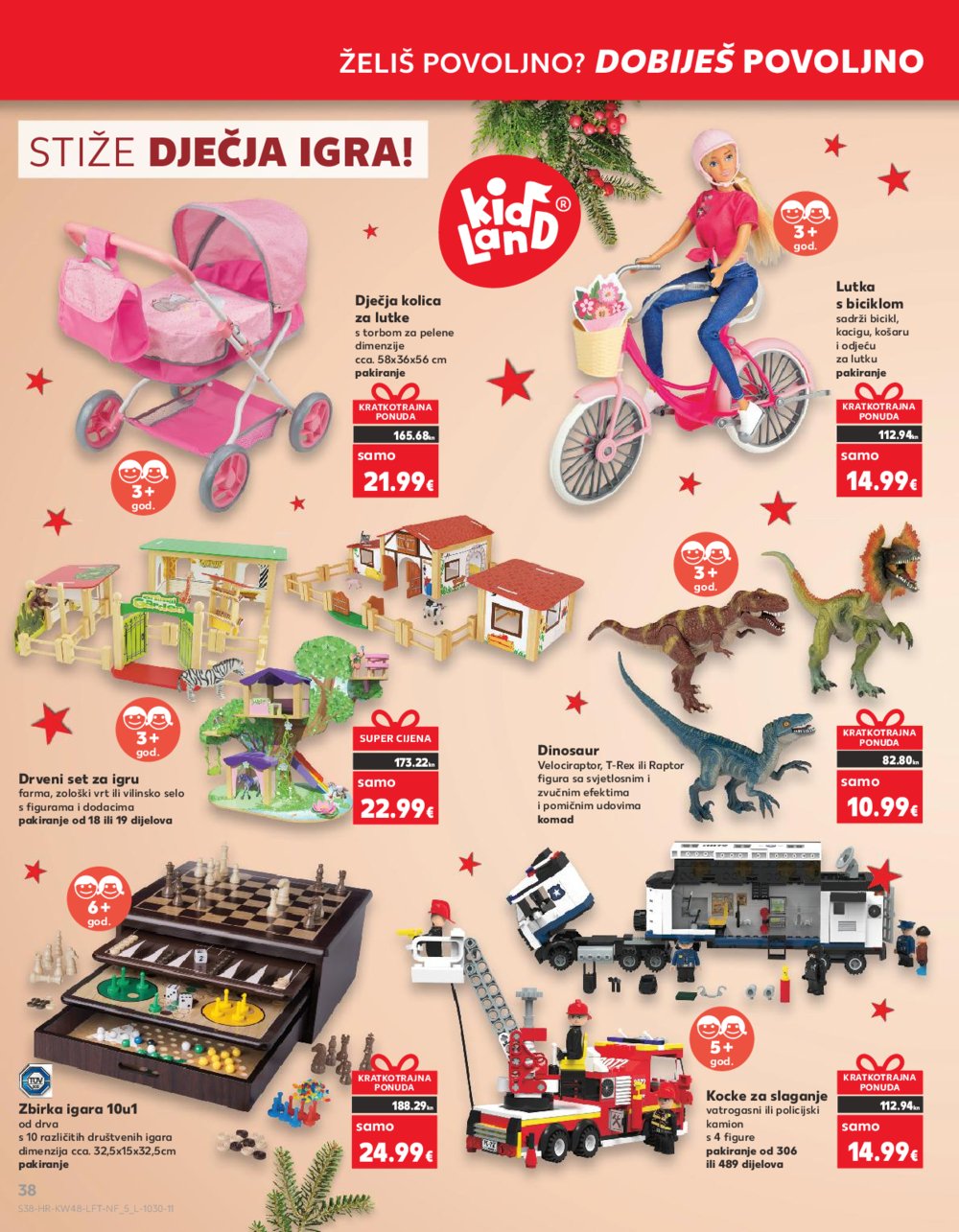 Kaufland katalog Prehrana 29.11.-05.12.2023. Odabrane poslovnice