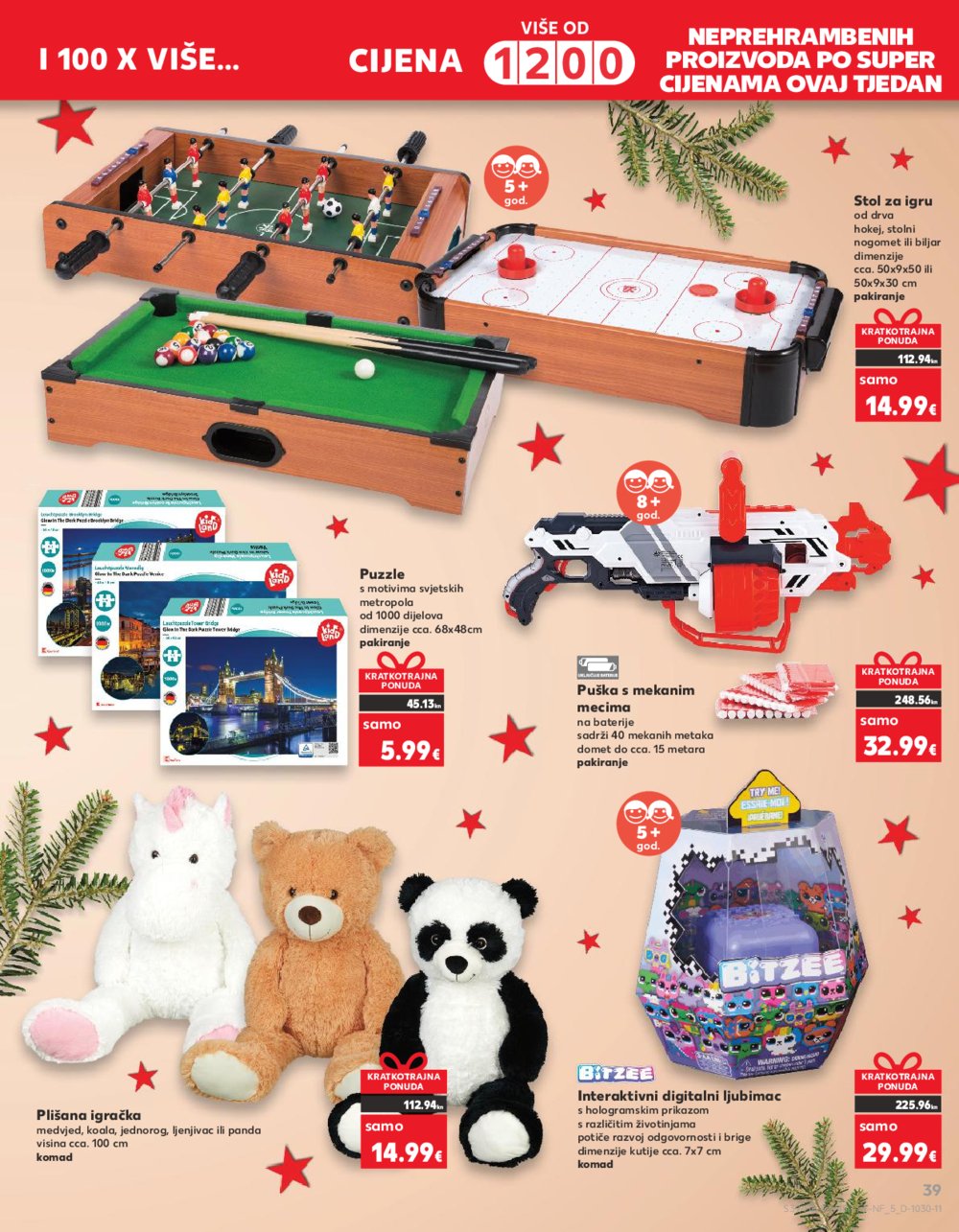 Kaufland katalog Prehrana 29.11.-05.12.2023. Odabrane poslovnice