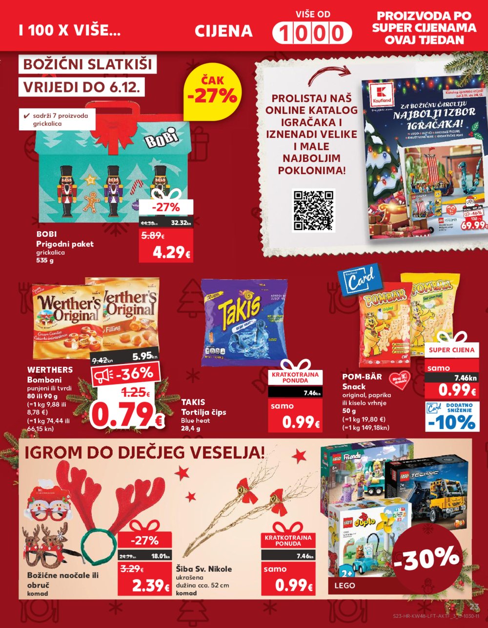 Kaufland katalog Prehrana 29.11.-05.12.2023. VG, DS, Ma, Rv, Po, Vu, Vo