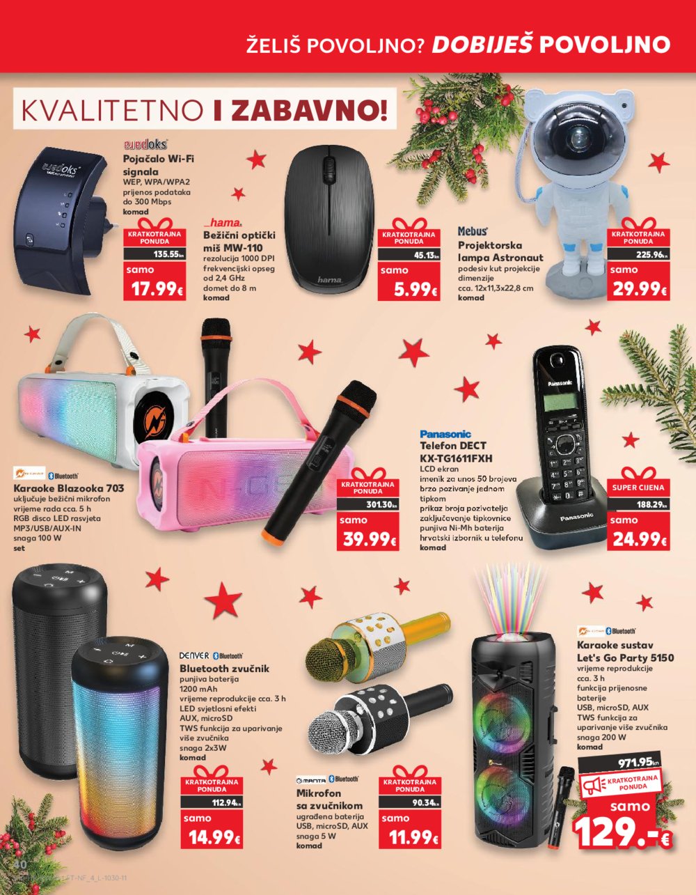 Kaufland katalog Prehrana 29.11.-05.12.2023. VG, DS, Ma, Rv, Po, Vu, Vo
