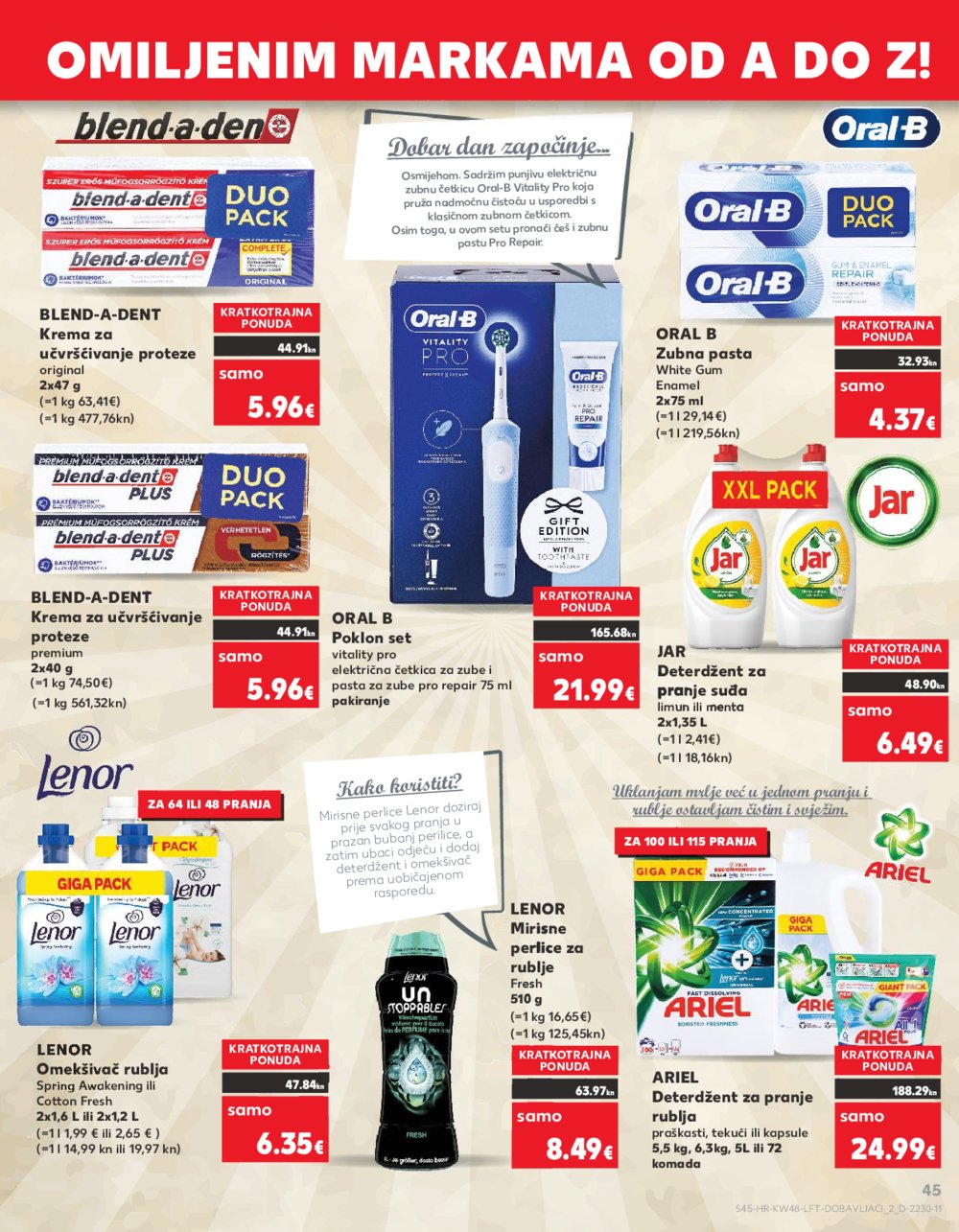 Kaufland katalog Prehrana 29.11.-05.12.2023. VG, DS, Ma, Rv, Po, Vu, Vo