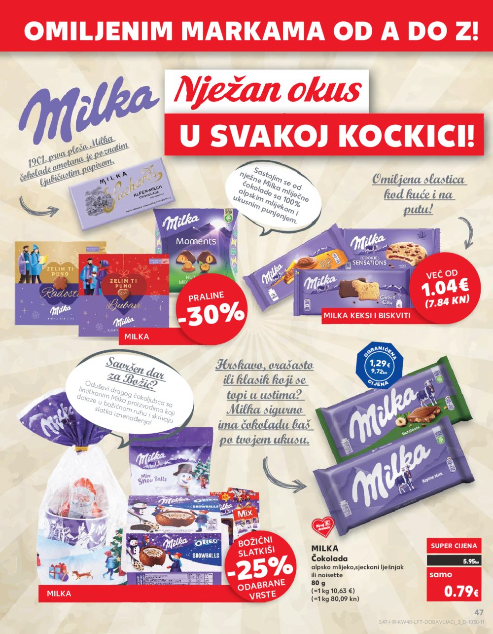 Kaufland katalog Prehrana 29.11.-05.12.2023. VG, DS, Ma, Rv, Po, Vu, Vo
