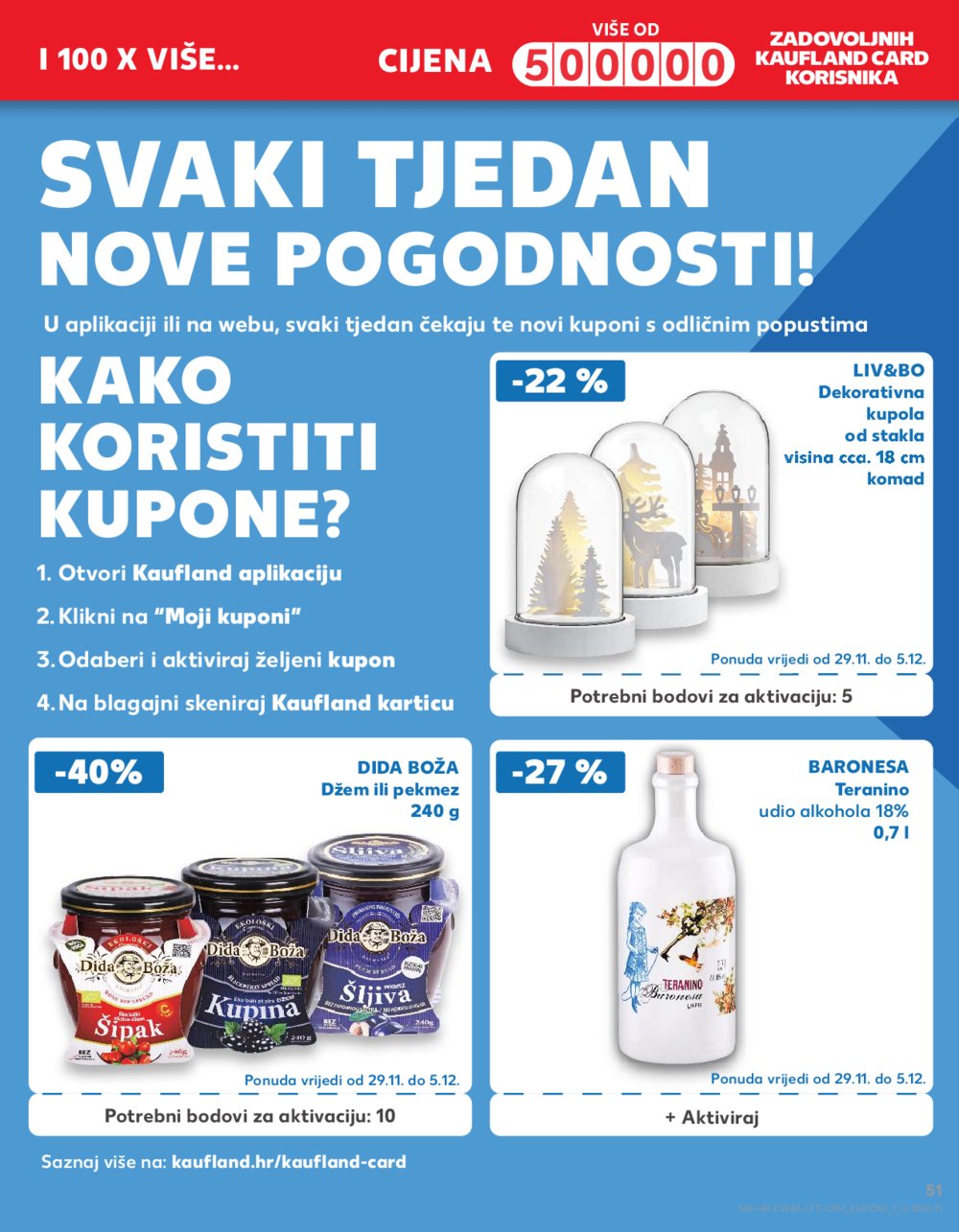 Kaufland katalog Prehrana 29.11.-05.12.2023. VG, DS, Ma, Rv, Po, Vu, Vo