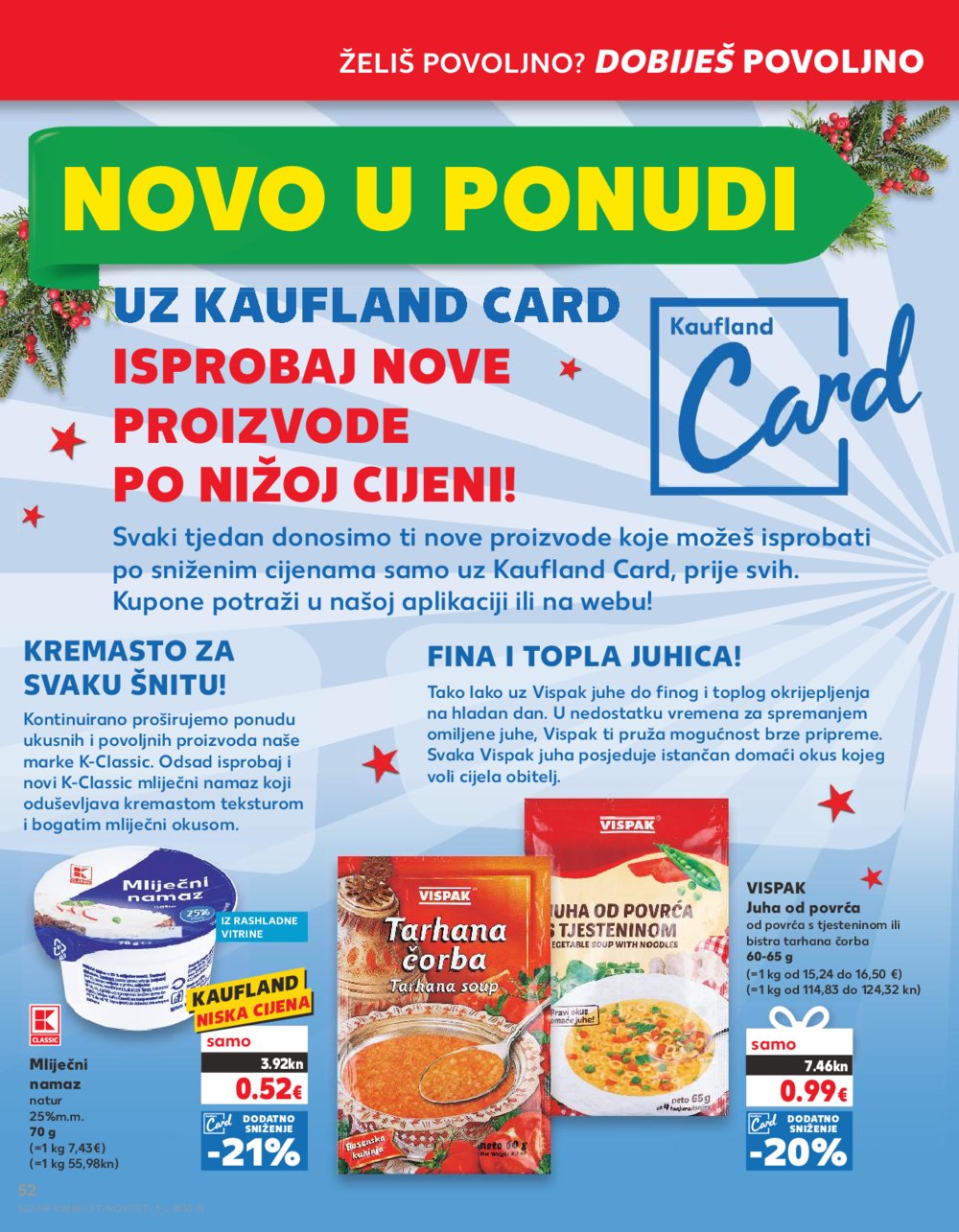Kaufland katalog Prehrana 29.11.-05.12.2023. VG, DS, Ma, Rv, Po, Vu, Vo