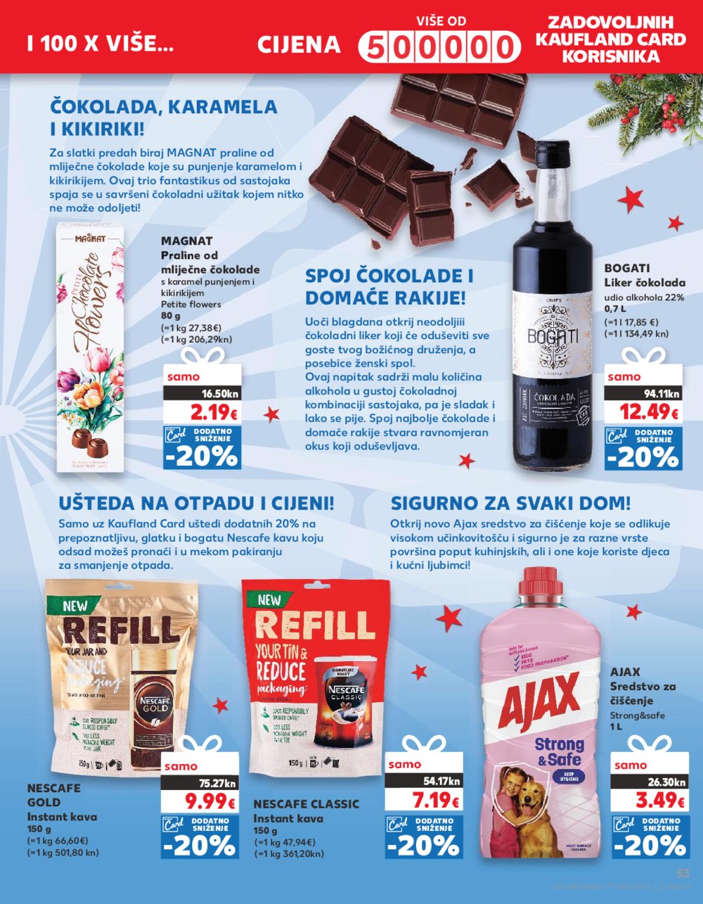 Kaufland katalog Prehrana 29.11.-05.12.2023. VG, DS, Ma, Rv, Po, Vu, Vo