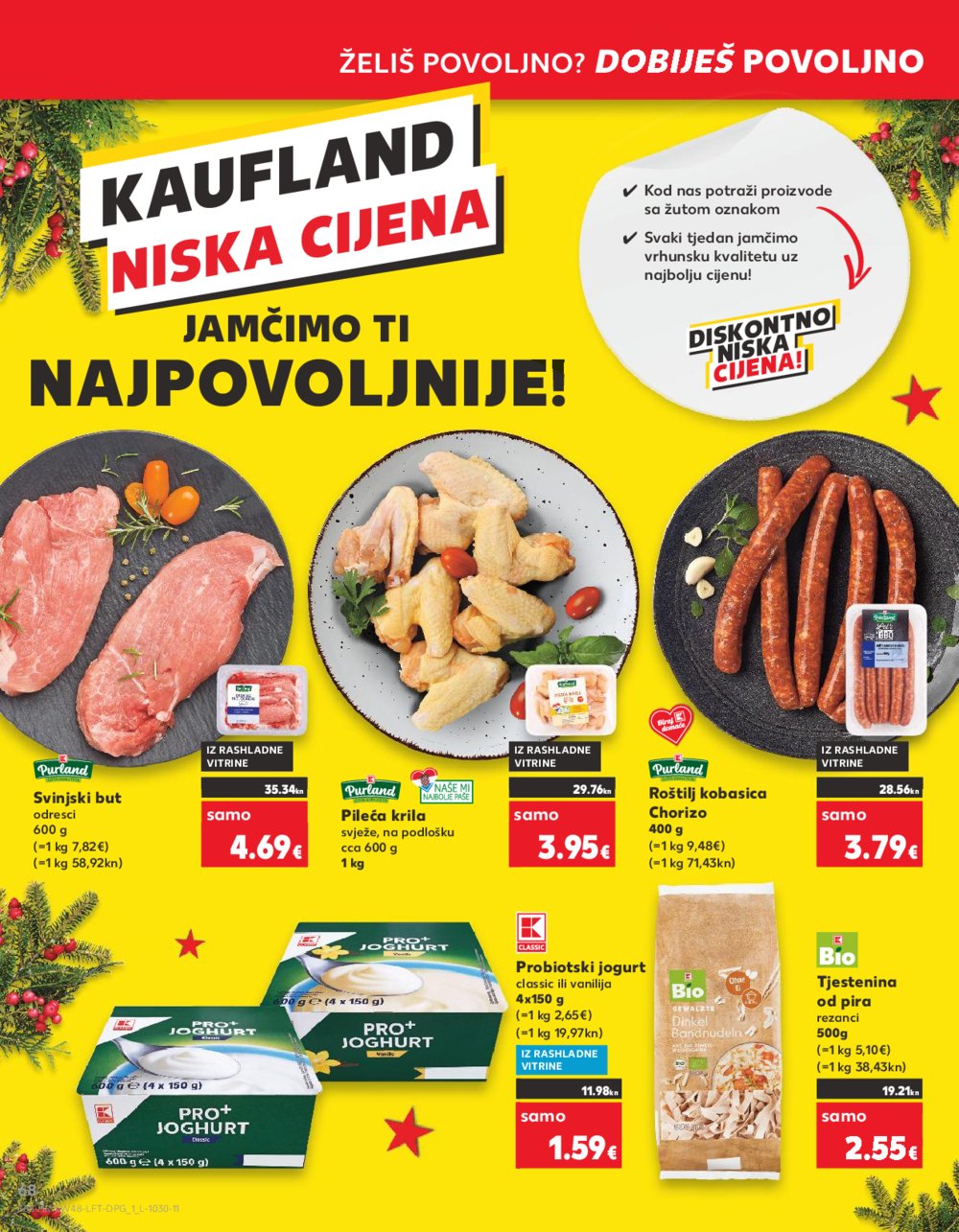 Kaufland katalog Prehrana 29.11.-05.12.2023. VG, DS, Ma, Rv, Po, Vu, Vo