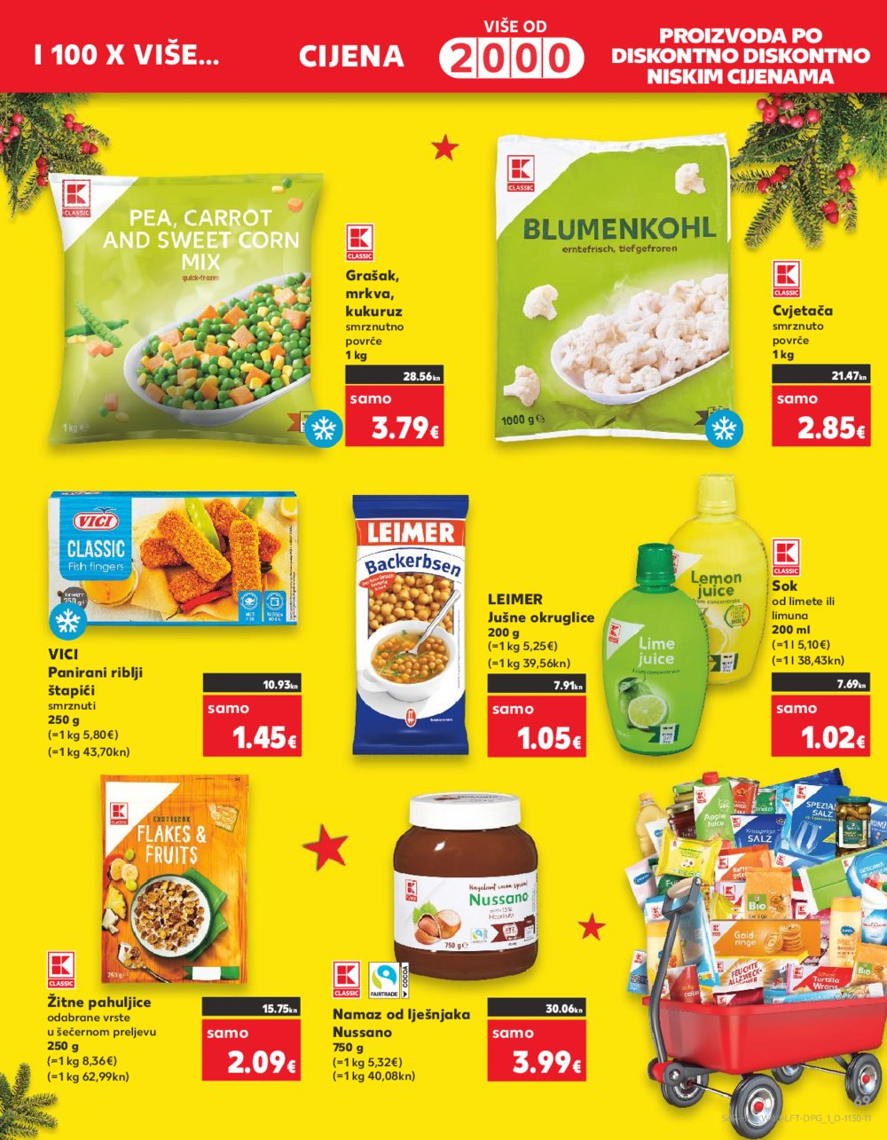Kaufland katalog Prehrana 29.11.-05.12.2023. VG, DS, Ma, Rv, Po, Vu, Vo