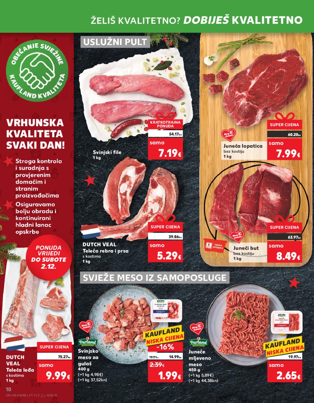 Kaufland katalog Prehrana 29.11.-05.12.2023. VG, DS, Ma, Rv, Po, Vu, Vo