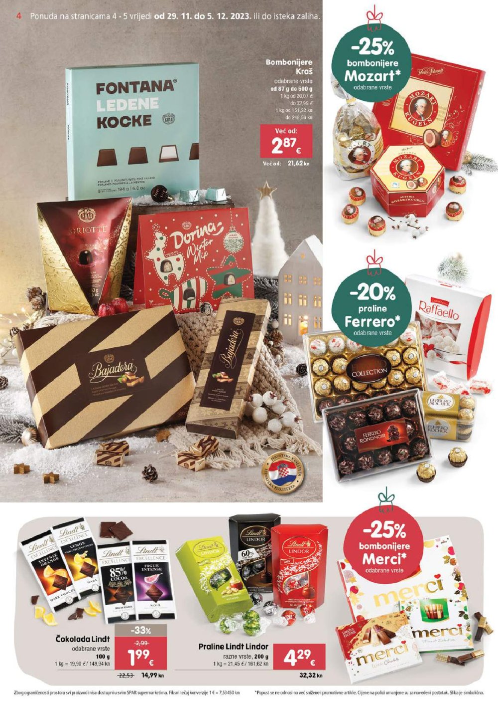 SPAR katalog Akcija 29.11.-05.12.2023.