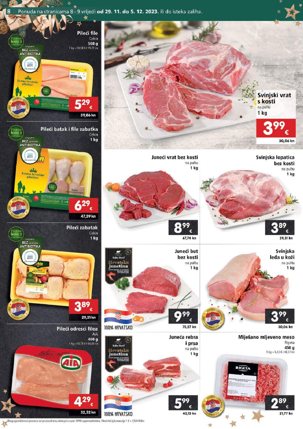 SPAR katalog Akcija 29.11.-05.12.2023.