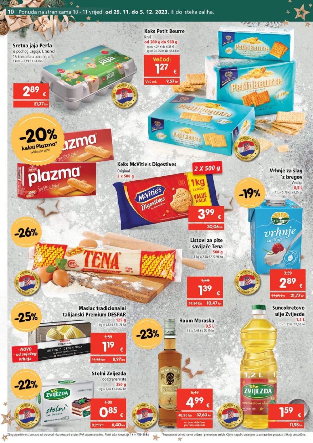 SPAR katalog Akcija 29.11.-05.12.2023.