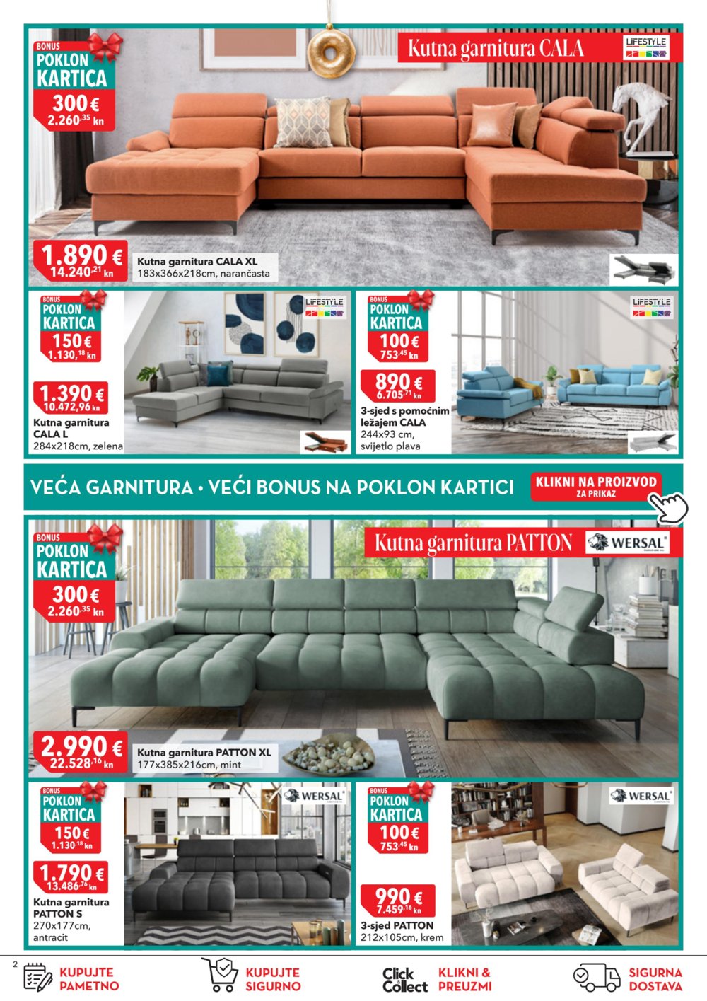 Harvey Norman katalog Namještaj 30.11.-13.12.2023.