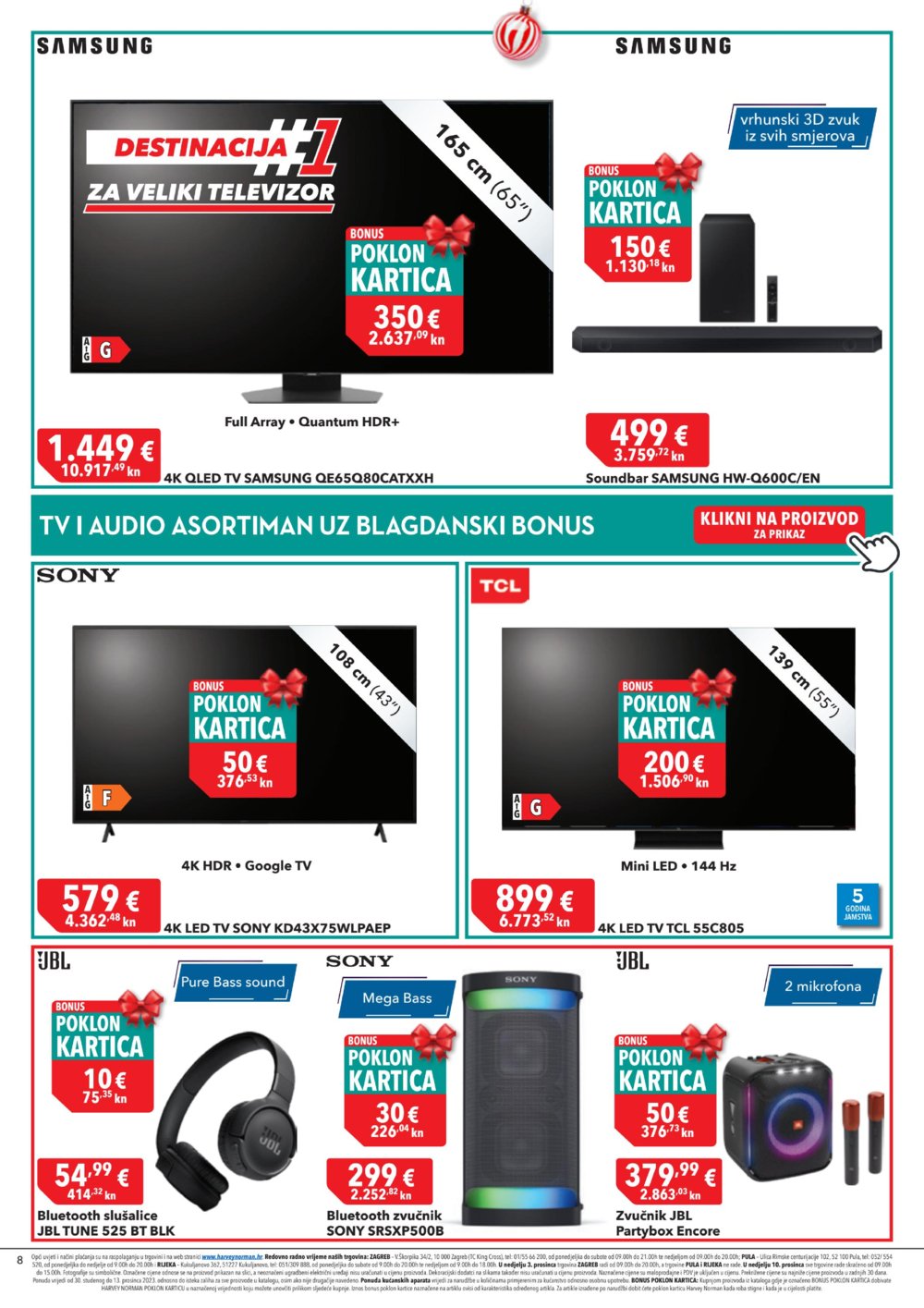 Harvey Norman katalog Tehnika 30.11.-13.12.2023.