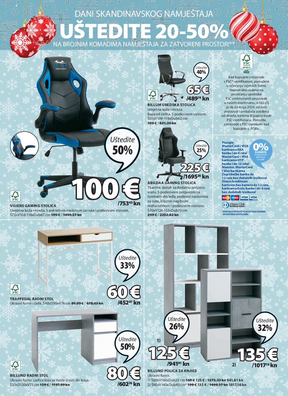 Jysk katalog Akcija 22.11.-26.12.2023.