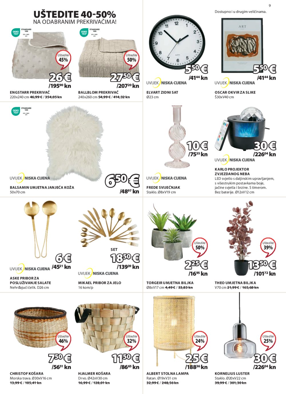 Jysk katalog Akcija 22.11.-26.12.2023.