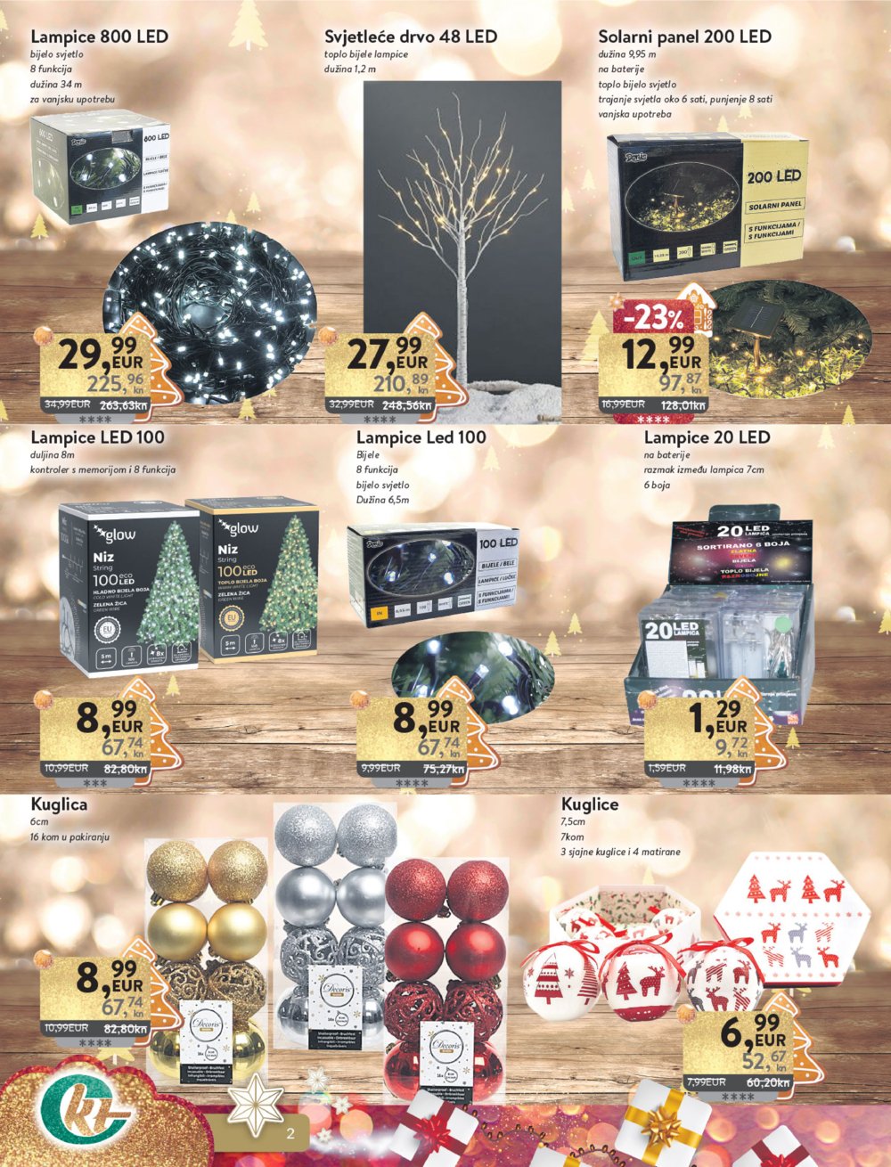 KTC katalog Božićna dekoracija 30.11.-30.12.2023.