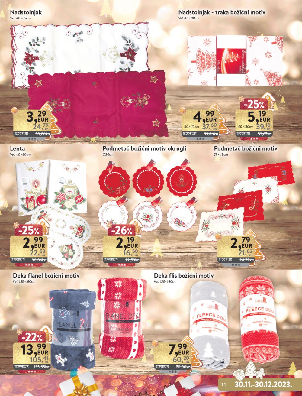 KTC katalog Božićna dekoracija 30.11.-30.12.2023.