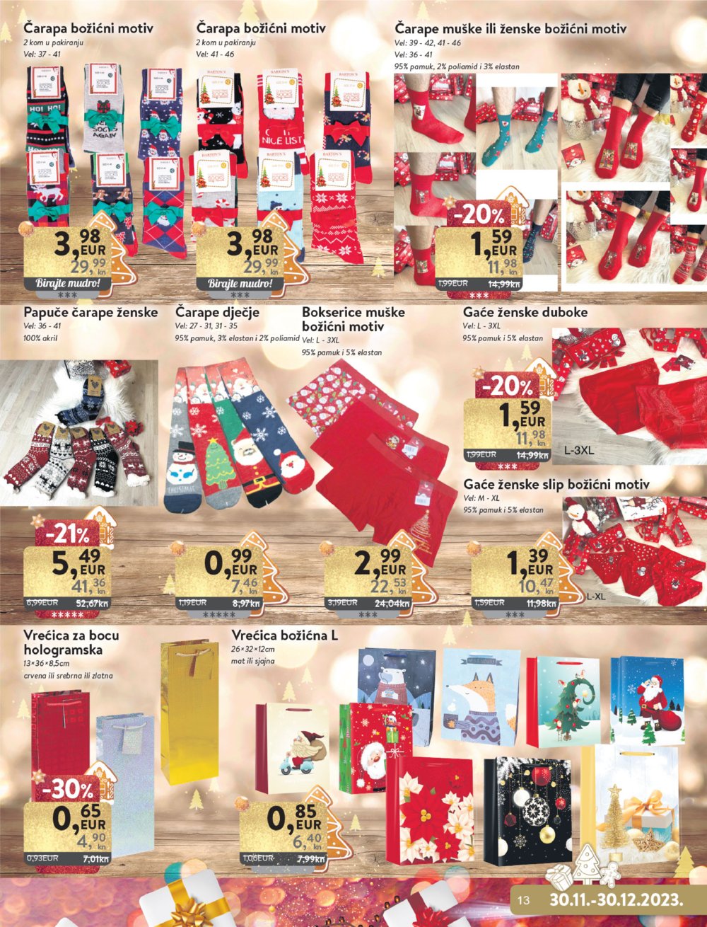 KTC katalog Božićna dekoracija 30.11.-30.12.2023.