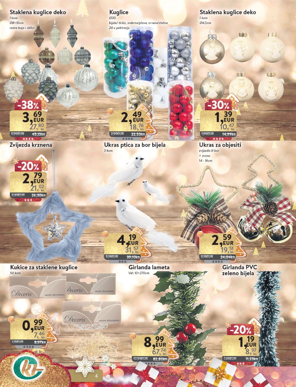 KTC katalog Božićna dekoracija 30.11.-30.12.2023.